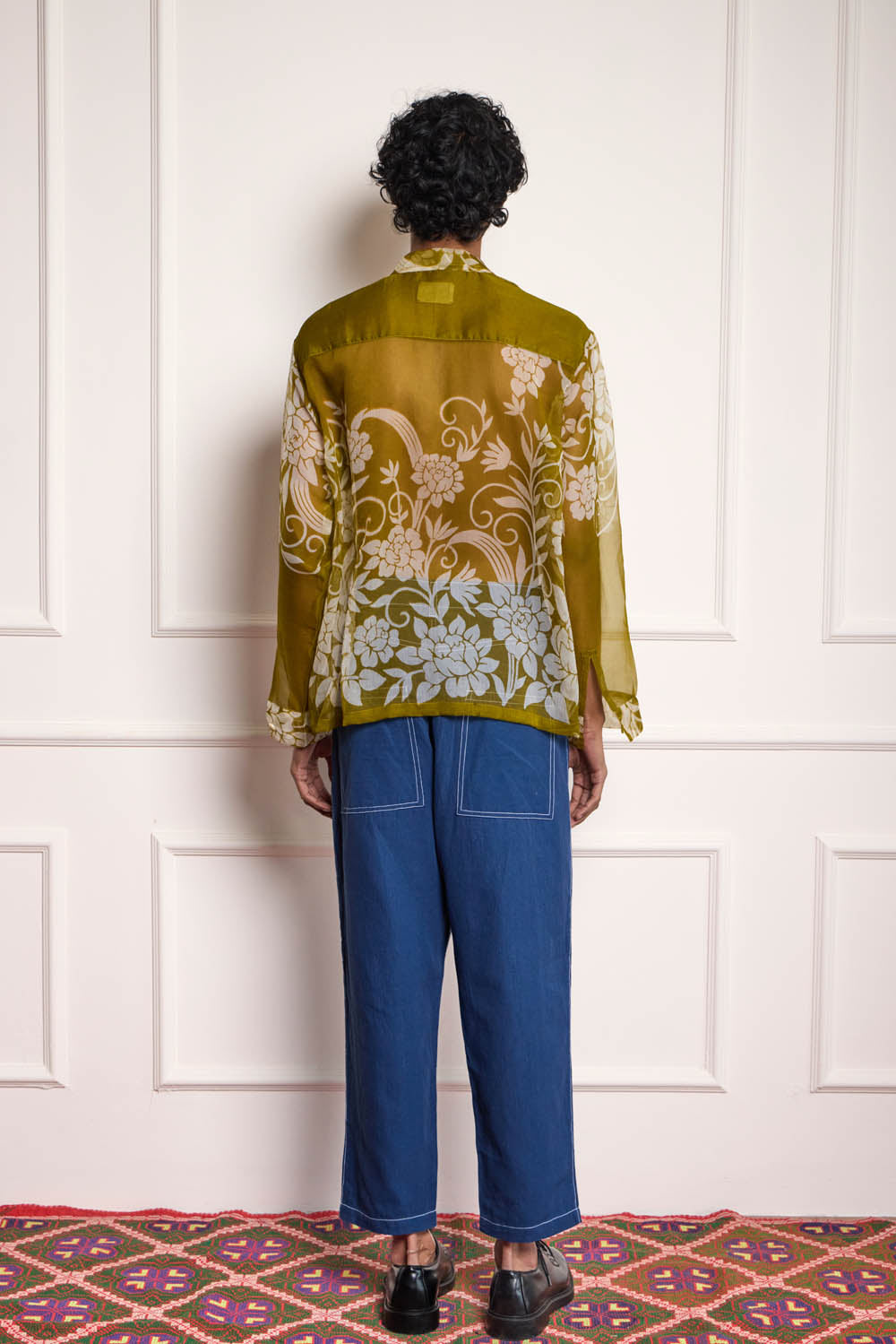 Floral Silk Shirt