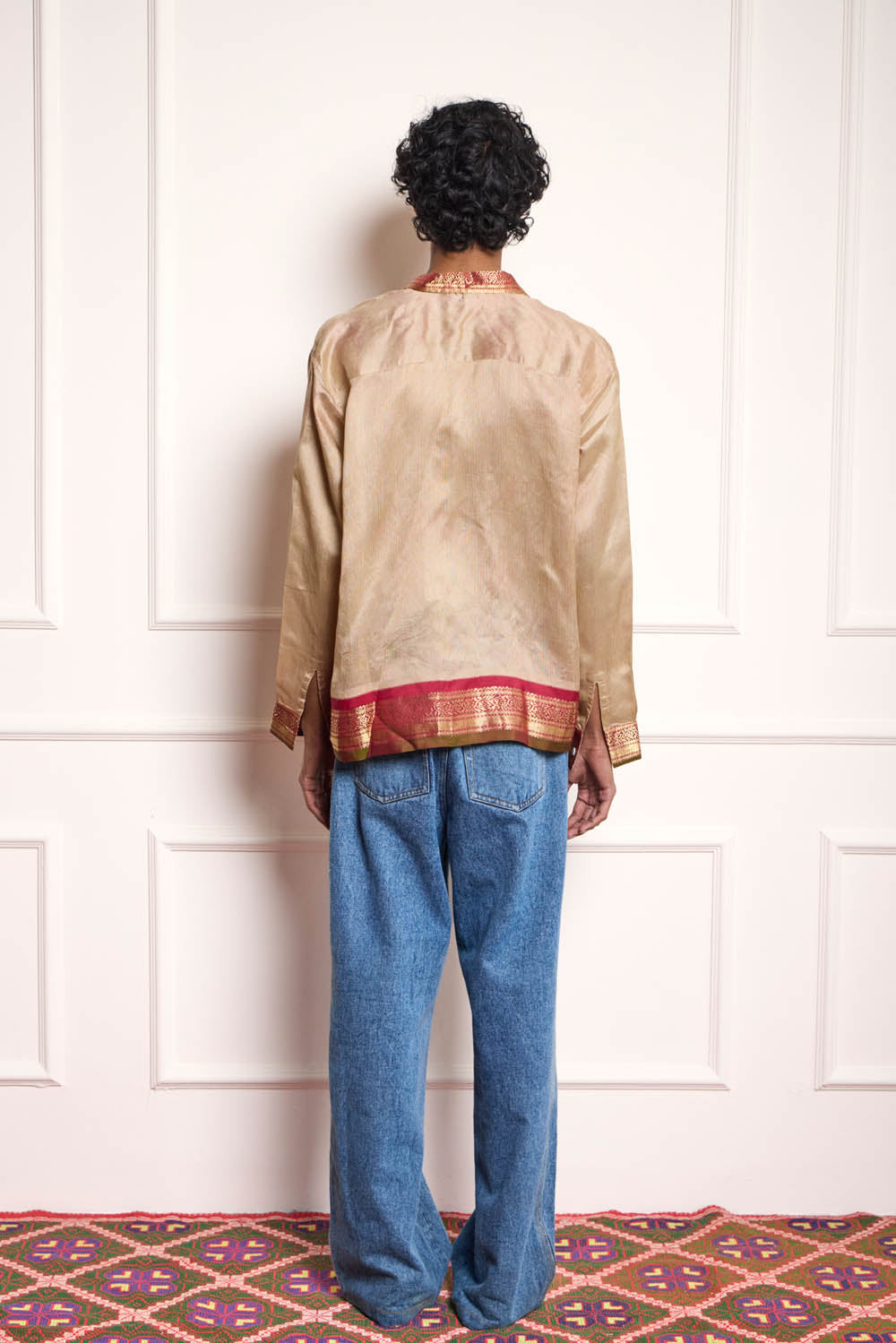 Handloom Silk Shirt