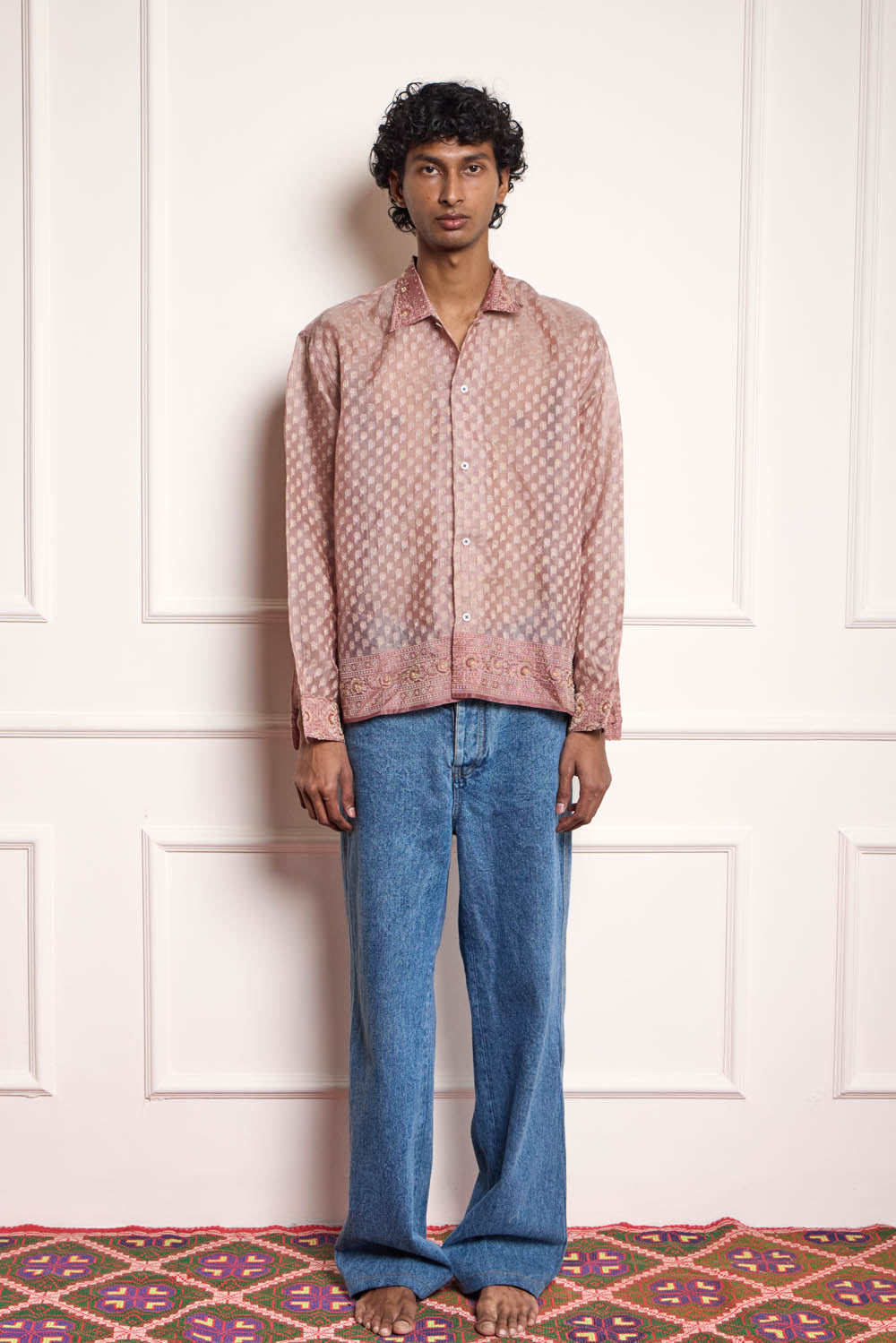 Benarasi Silk Shirt