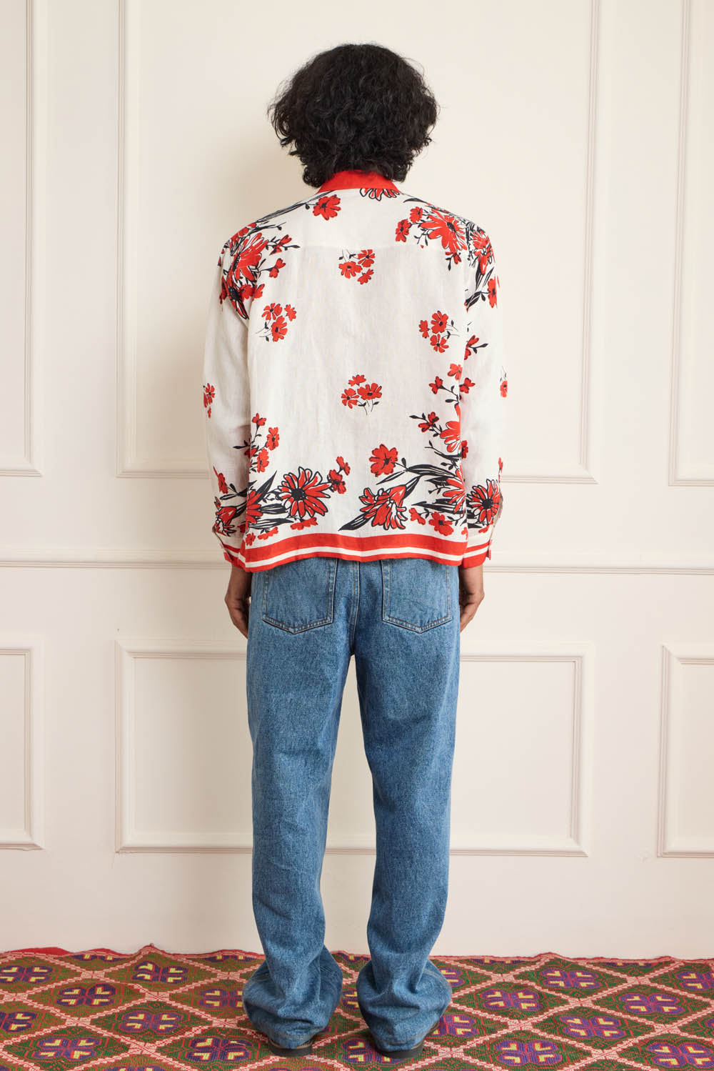1960’s Tablecloth Linen Shirt