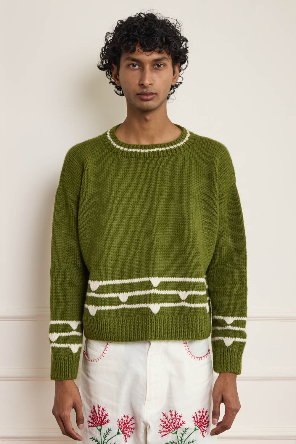 Hand Knitted Jumper Sweater
