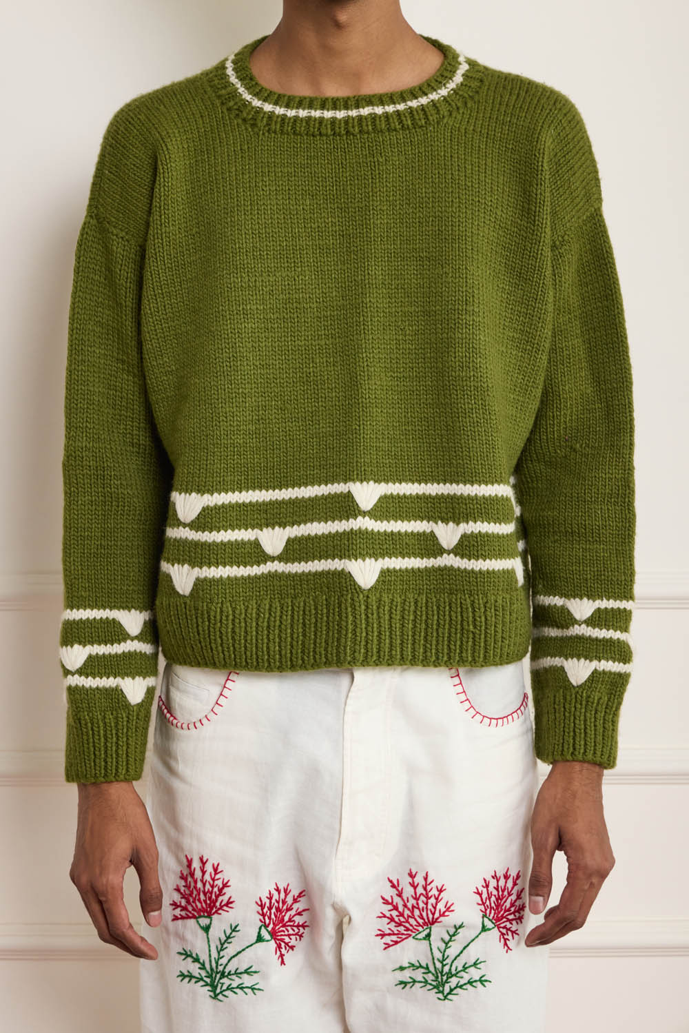 Hand Knitted Jumper Sweater