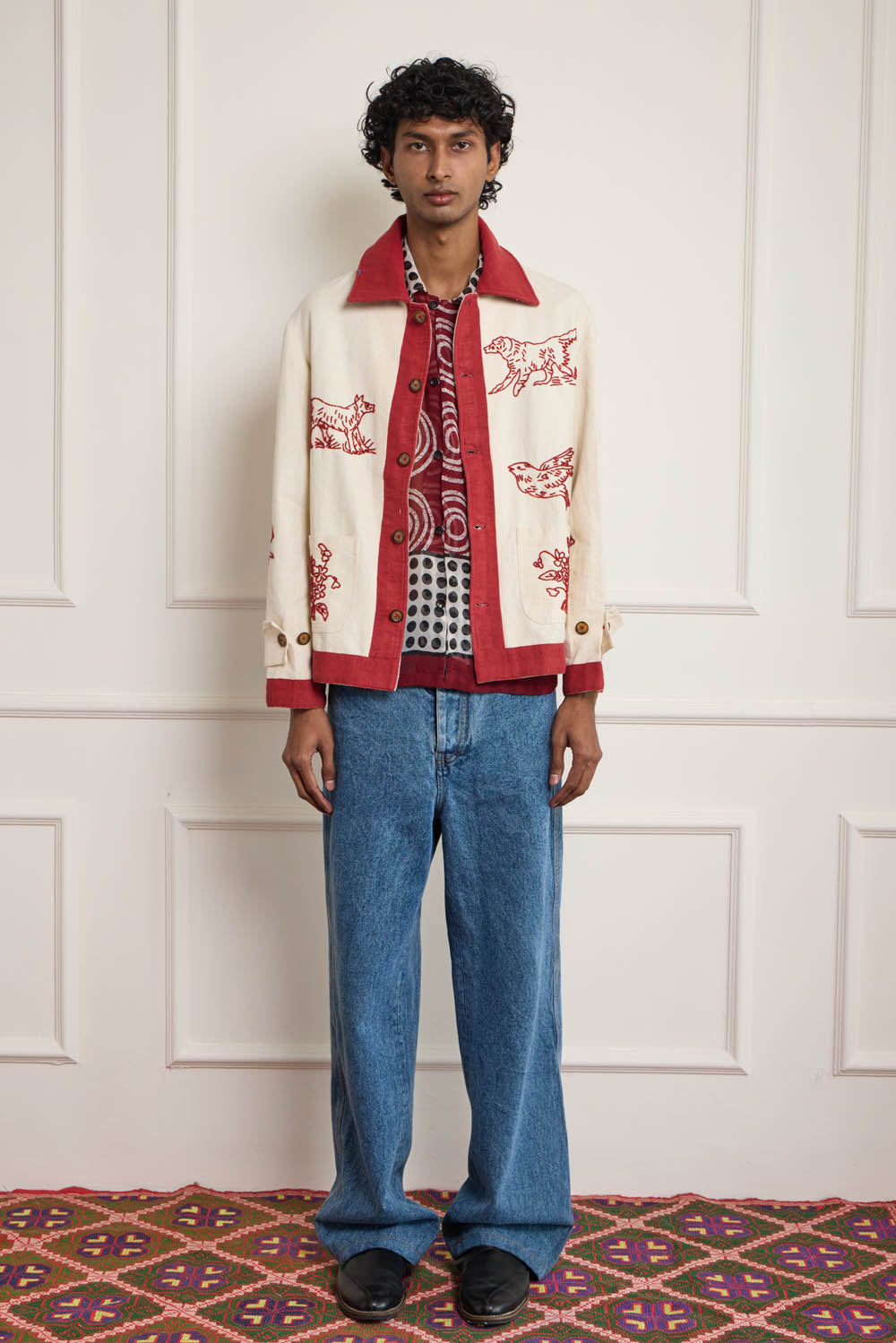 Bead Embroidered Jacket