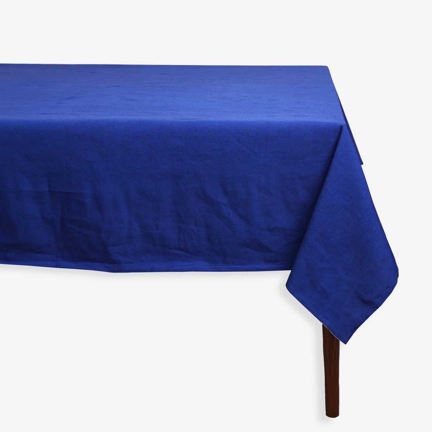 Blue Hand Dyed Tablecloth