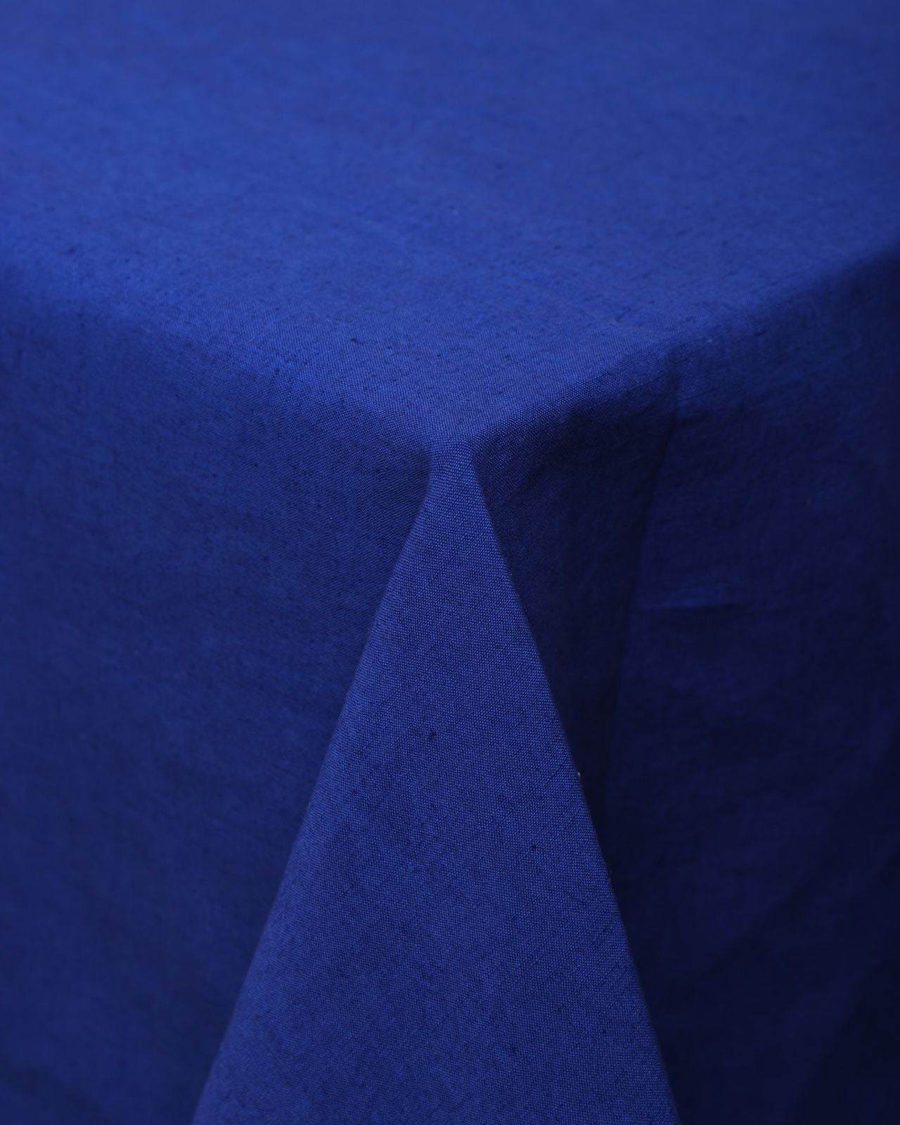 Blue Hand Dyed Tablecloth