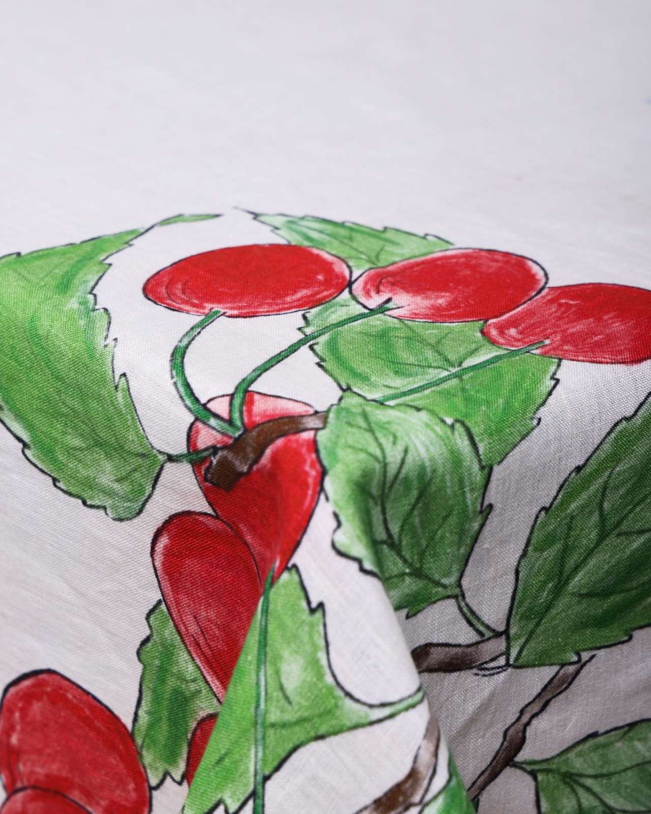 Cherry Printed Tablecloth