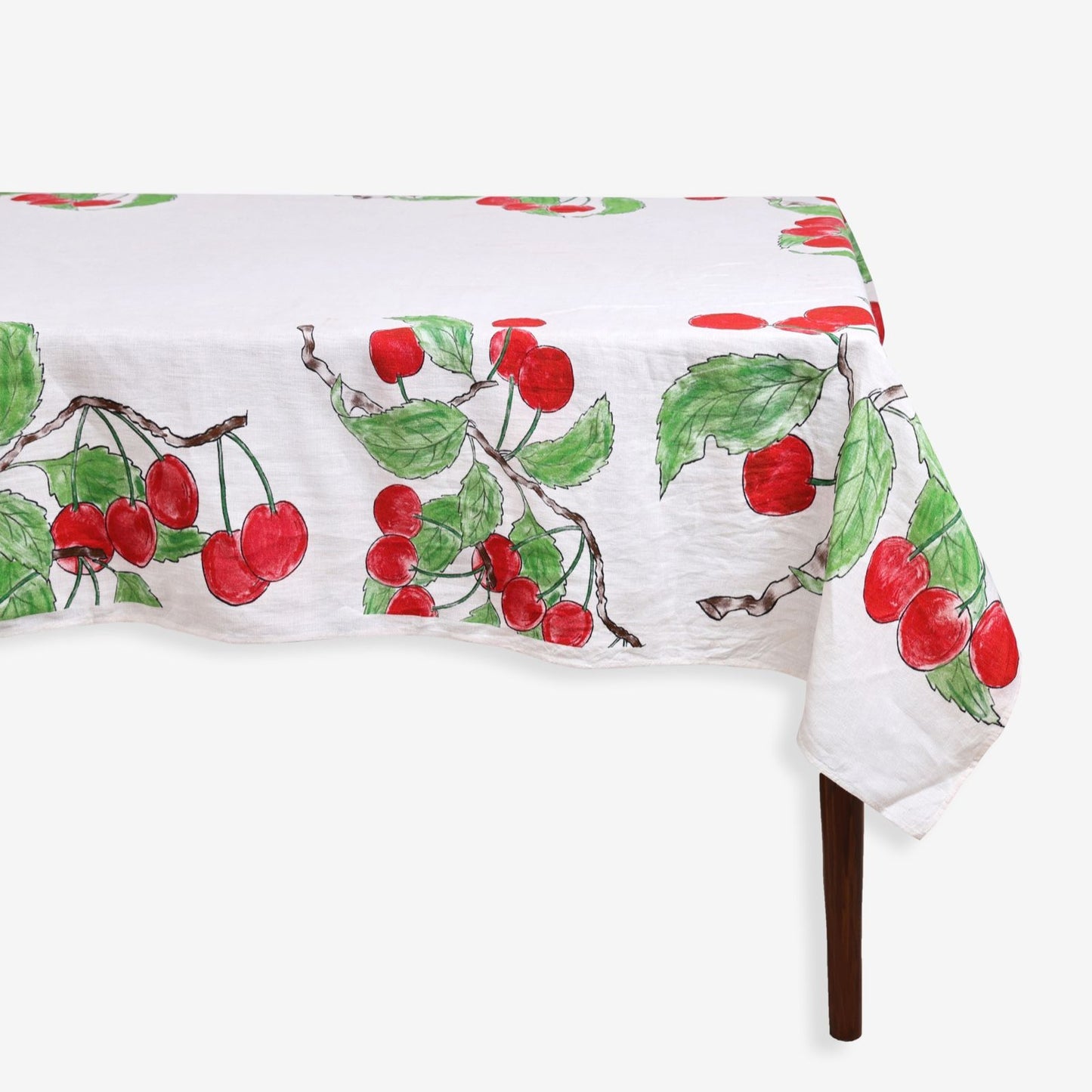 Cherry Printed Tablecloth