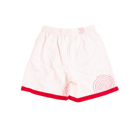 Spiral Kantha Shorts