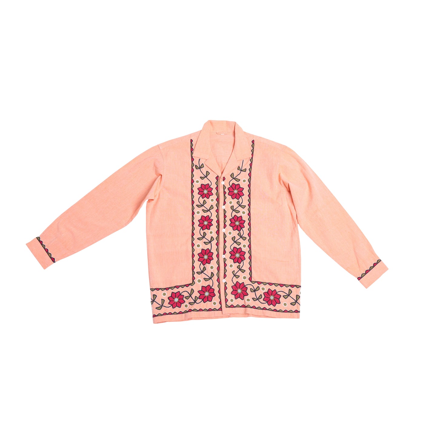 Kutchi Embroidered Shirt