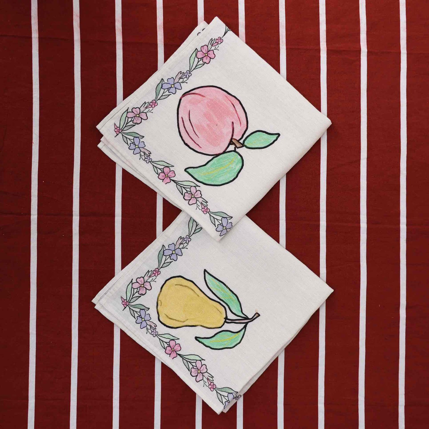 Fruit Printed Table Napkin