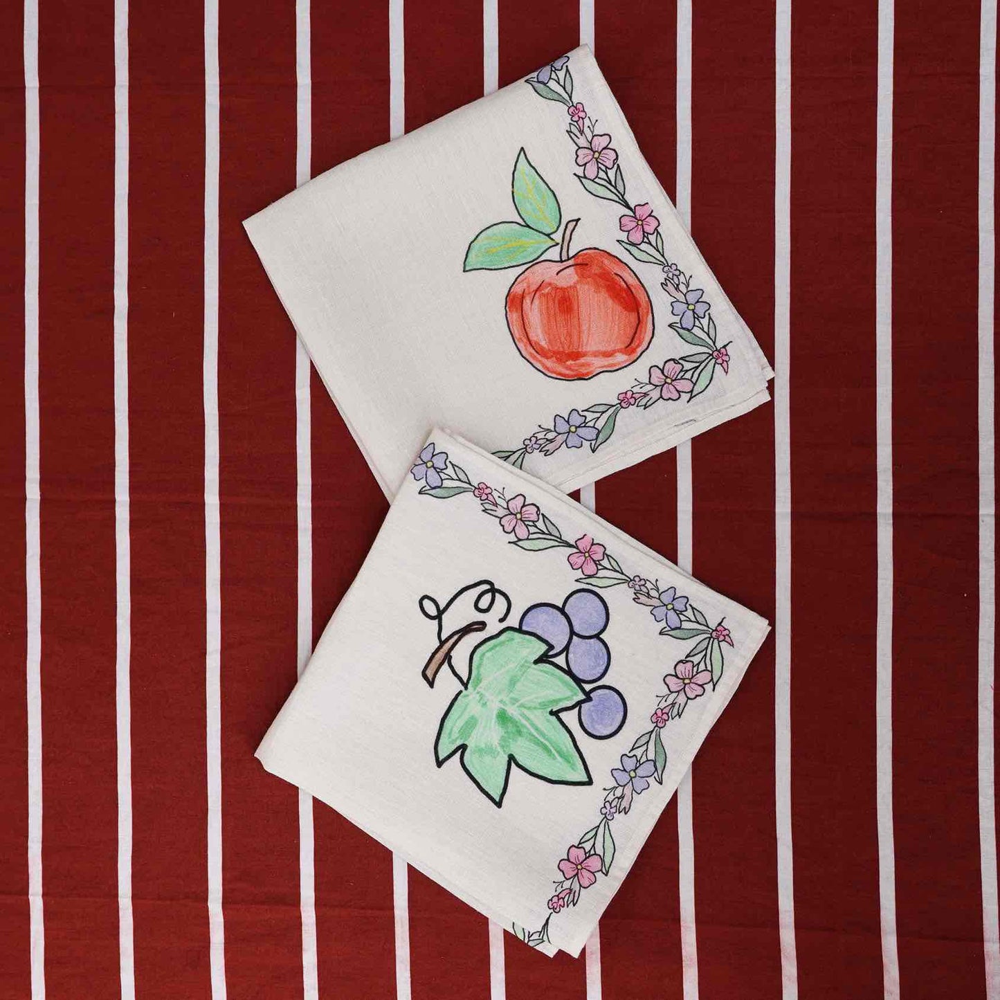 Fruit Printed Table Napkin