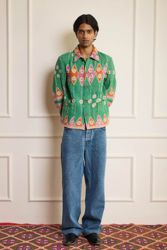 Antique Kantha Jacket