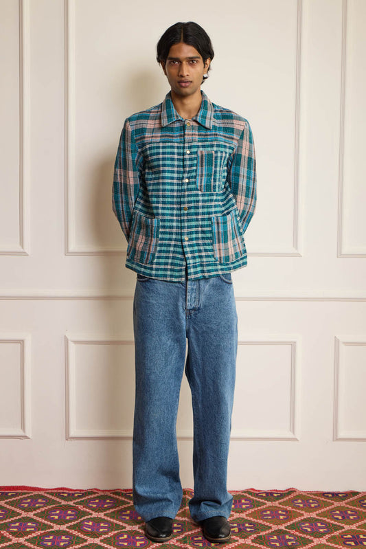 Quilted Kantha Jacket