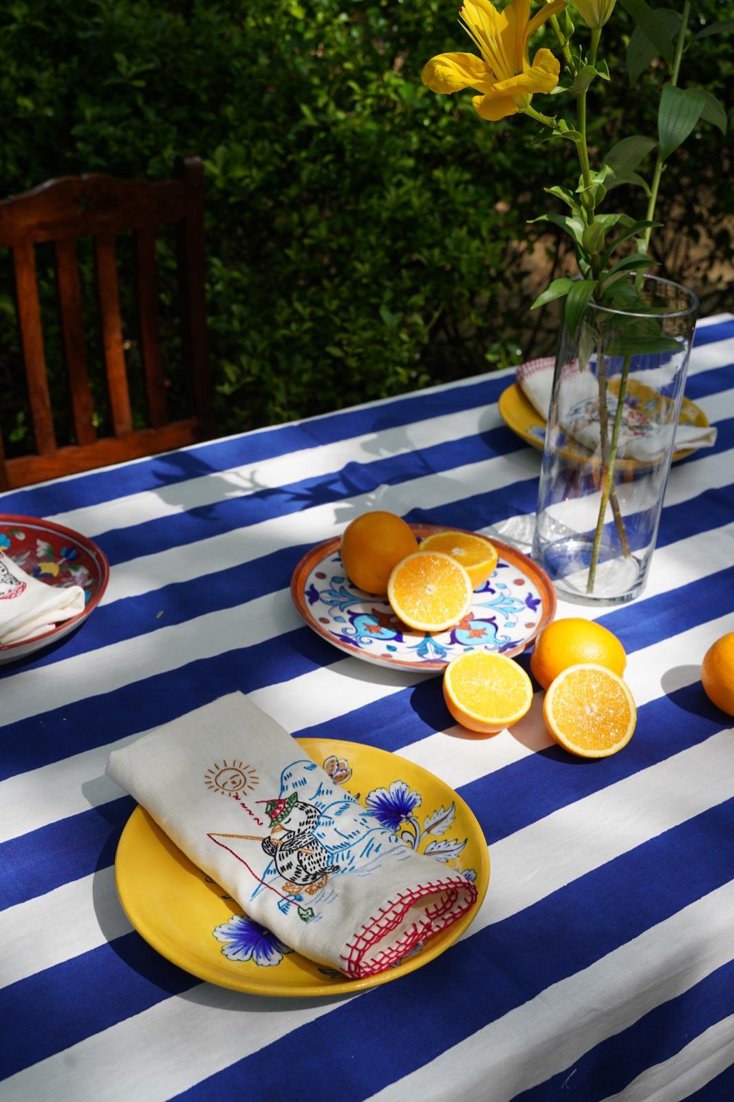 Sailor Stripe Tablecloth